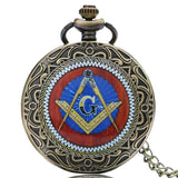 Masonic Collection Pocket Watches - 5 Colors-Watches-Gentleman.Clothing