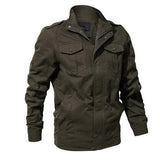 Men's Military Style Jacket - 3 colors-Jacket-Gentleman.Clothing