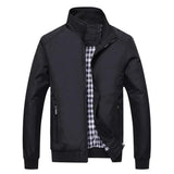 Men's Slim Business Windbreaker - 3 Colors-Jacket-Gentleman.Clothing