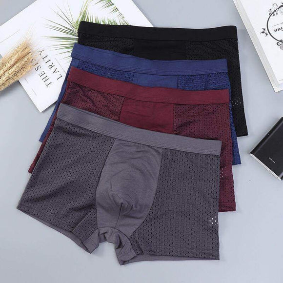 4-Pack Breathable Boxer Brief-Underwear-Gentleman.Clothing