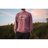 90's Appalachia Crewneck (Cranberry)-Sweater-Gentleman.Clothing