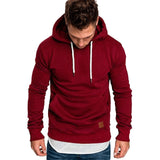 Be Basic Drawstring Pullover-hoodie-Gentleman.Clothing