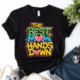Best Mom Hands Down Shirts – Cute & Trendy Mother’s Day Gift Tees-T-shirts-Gentleman.Clothing