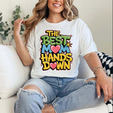 Best Mom Hands Down Shirts – Cute & Trendy Mother’s Day Gift Tees-T-shirts-Gentleman.Clothing