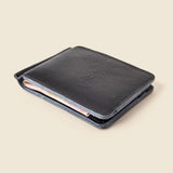 Bifold Money Clip Wallet - Black-Money Clip Wallet-Gentleman.Clothing