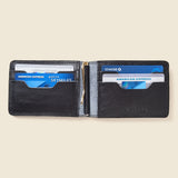 Bifold Money Clip Wallet - Black-Money Clip Wallet-Gentleman.Clothing