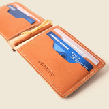 Bifold Money Clip Wallet - Natural-Money Clip Wallet-Gentleman.Clothing
