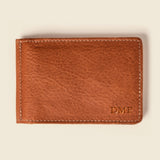 Bifold Money Clip Wallet - Natural-Money Clip Wallet-Gentleman.Clothing