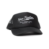 Bolt Trucker Hat (Black)-Hats-Gentleman.Clothing