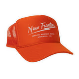 Bolt Trucker Hat (Pumpkin Orange)-Hats-Gentleman.Clothing