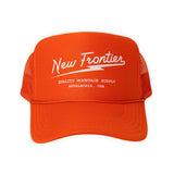 Bolt Trucker Hat (Pumpkin Orange)-Hats-Gentleman.Clothing