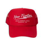 Bolt Trucker Hat (Red)-Hats-Gentleman.Clothing