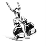 Boxing Gloves Necklace-Necklaces-Gentleman.Clothing