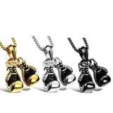 Boxing Gloves Necklace-Necklaces-Gentleman.Clothing