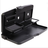 Car Dining Tray Chair Back Storage Table Small Dining Table Car Chair Back Drink Rack Mobile Phone Rack Car Supplies-Gadgets-Gentleman.Clothing