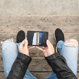 Compact Bifold - Black-Small Bifold-Gentleman.Clothing