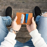 Compact Bifold - Natural-Small Bifold-Gentleman.Clothing