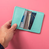 Compact Bifold with RFID Protection - Baby Blue-Small Bifold-Gentleman.Clothing