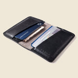 Compact Bifold with RFID Protection - Black Limited Edition-Small Bifold-Gentleman.Clothing