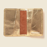 Compact Bifold with RFID Protection - Gold-Small Bifold-Gentleman.Clothing