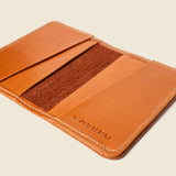 Compact Bifold with RFID Protection - Honey-Small Bifold-Gentleman.Clothing