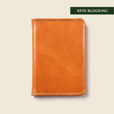 Compact Bifold with RFID Protection - Honey-Small Bifold-Gentleman.Clothing