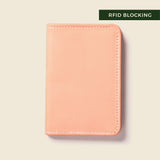 Compact Bifold with RFID Protection - Soft Pink-Small Bifold-Gentleman.Clothing