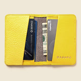 Compact Bifold with RFID Protection - Sunny Yellow-Small Bifold-Gentleman.Clothing