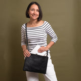 Crossbody Bag - Black-Handbags-Gentleman.Clothing