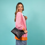 Crossbody Bag - Black-Handbags-Gentleman.Clothing