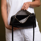 Crossbody Bag - Black-Handbags-Gentleman.Clothing