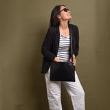 Crossbody Bag - Black-Handbags-Gentleman.Clothing