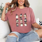 Cute Witch Ghosts Halloween Shirt – Kawaii Spooky Tee-T-Shirt-Gentleman.Clothing