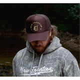 Daniel Boone Trucker Hat (Buck)-Hats-Gentleman.Clothing