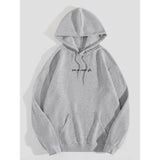 ''Dear Person Behind Me'' Plush Hoodie-hoodie-Gentleman.Clothing