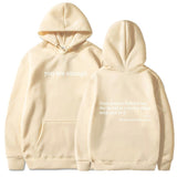 ''Dear Person Behind Me'' Plush Hoodie-hoodie-Gentleman.Clothing