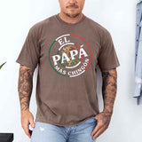 El Papá Más Chingón Comfort Colors T-Shirt – Funny Mexican Dad Tee-T-Shirts-Gentleman.Clothing