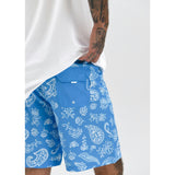 Ethika - Americana Paisley - Blue | Mens Boardshort-Shorts-Gentleman.Clothing
