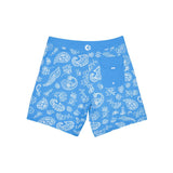 Ethika - Americana Paisley - Blue | Mens Boardshort-Shorts-Gentleman.Clothing
