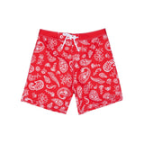 Ethika - Americana Paisley - Red | Mens Boardshort-Shorts-Gentleman.Clothing