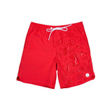Ethika - Americana Paisley - Red | Mens Swim Short-Shorts-Gentleman.Clothing