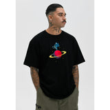 Ethika - Astro Wheelie - Black | Mens Graphic Tee-Tanks & Tees-Gentleman.Clothing