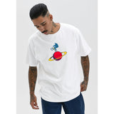Ethika - Astro Wheelie - White | Mens Graphic Tee-Tanks & Tees-Gentleman.Clothing