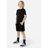 Ethika - Black | Boys Raw Edge Short-Shorts-Gentleman.Clothing