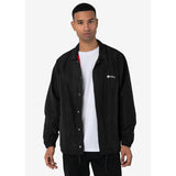 Ethika - Black | Mens Coach Jacket-Jackets-Gentleman.Clothing