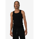 Ethika - Black | Mens Ribbed Tank-Tanks & Tees-Gentleman.Clothing