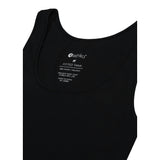 Ethika - Black - Solid Black | Womens Ribbed Crop Tank-Tanks & Tees-Gentleman.Clothing