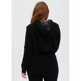 Ethika - Black | Womens Crop Hoodie-Sweatshirts & Hoodies-Gentleman.Clothing