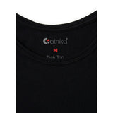 Ethika - Black | Womens High-neck Tank-Tanks & Tees-Gentleman.Clothing