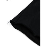 Ethika - Black | Womens Raw Edge Short-Shorts-Gentleman.Clothing